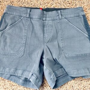 SPANX Women's Blue Cargo Shorts